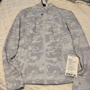 lululemon athletic define Light Gray Camo Performance Jacket